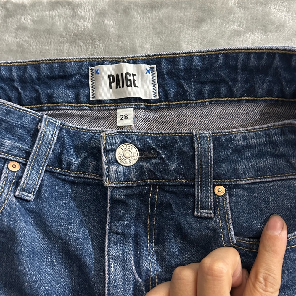 PAIGE Angela denim maxi skirt - Picture 7 of 16